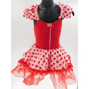 Pre-Owned Costume Wolff Fording Intermediate Child Red Jazz Red Riding Hood